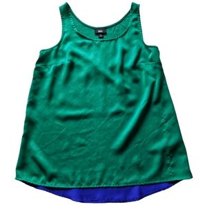 Mossimo Ladies' Color Block Chiffon Tank Top S